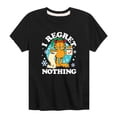 thumbnail image 1 of Garfield - I Regret Nothing  - Toddler And Youth Short Sleeve Graphic T-Shirt, 1 of 5