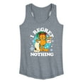 thumbnail image 1 of Garfield - I Regret Nothing - Women's Racerback Tank Top, 1 of 5
