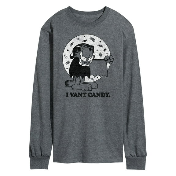 Garfield - I Vant Candy - Men's Long Sleeve T-Shirt