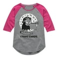 thumbnail image 1 of Garfield - I Vant Candy - Toddler And Youth Girls Raglan Graphic T-Shirt, 1 of 5
