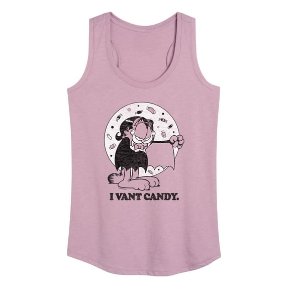 Garfield - I Vant Candy - Women's Racerback Tank Top