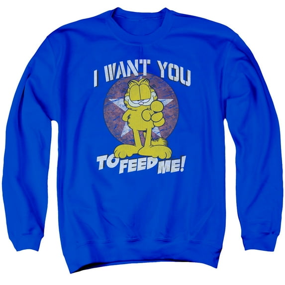 Garfield - I Want You - Crewneck Sweatshirt - XXX-Large