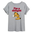 thumbnail image 1 of Garfield - I'm A Delight - Juniors Ideal Flowy Muscle T-Shirt, 1 of 5
