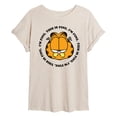 thumbnail image 1 of Garfield - I'm Fine This Is Fine - Juniors Ideal Flowy Muscle T-Shirt, 1 of 4