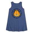 thumbnail image 1 of Garfield - I'm Fine This Is Fine - Toddler & Youth Girls A-line Dress, 1 of 5