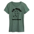 thumbnail image 1 of Garfield - I'm Here You're Welcome - Women's Short Sleeve Graphic T-Shirt, 1 of 1