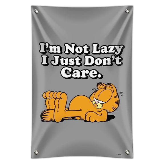 Garfield I'm Not Lazy Home Business Office Sign