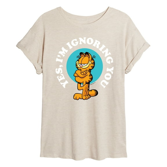 Garfield - Ignoring You - Women's Oversized T-Shirt