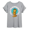 thumbnail image 1 of Garfield - Ignoring You - Juniors Ideal Flowy Muscle T-Shirt, 1 of 5