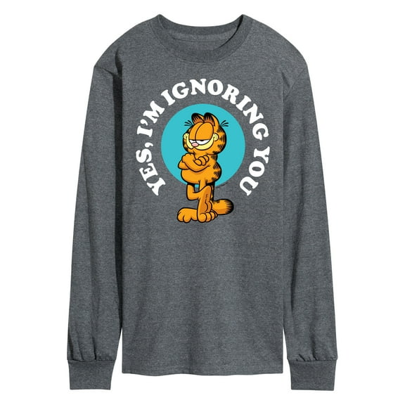 Garfield - Ignoring You - Men's Long Sleeve T-Shirt