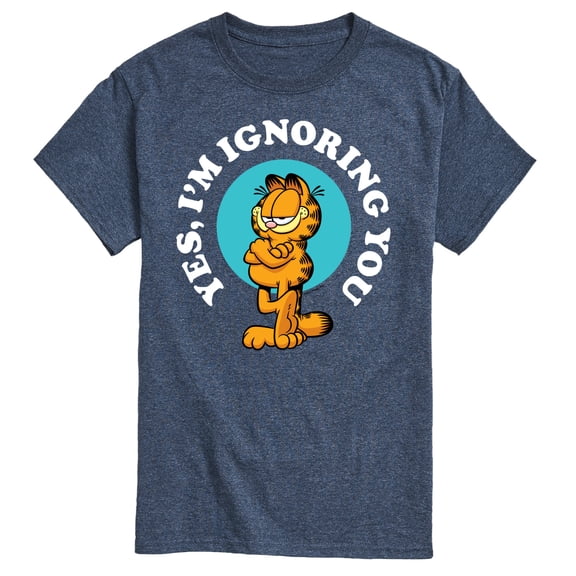 Garfield - Ignoring You - Men's Short Sleeve Graphic T-Shirt