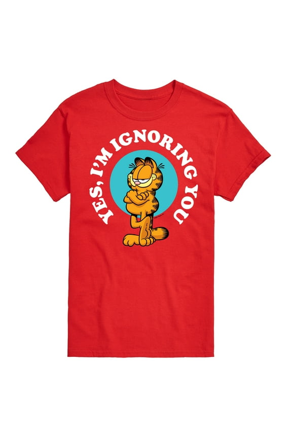 - Ignoring You - Men's Short Sleeve Graphic T-Shirt