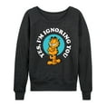 thumbnail image 1 of Garfield - Ignoring You - Women's Lightweight French Terry Long Sleeve Shirt, 1 of 5