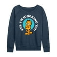 thumbnail image 1 of Garfield - Ignoring You - Women's Lightweight French Terry Long Sleeve Shirt, 1 of 5