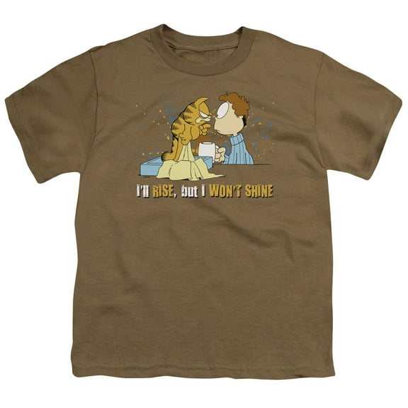 Garfield - Ill Rise - Youth Short Sleeve Shirt - Medium