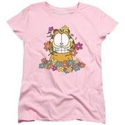 Garfield In The Garden Women's T Shirt