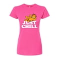 thumbnail image 1 of Garfield - Just Chill - Juniors Fitted Graphic T-Shirt, 1 of 5