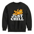 thumbnail image 1 of Garfield - Just Chill - Toddler And Youth Crewneck Fleece Sweatshirt, 1 of 5