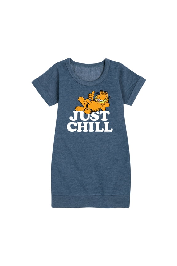 - Just Chill - Toddler And Youth Girls Fleece Dress