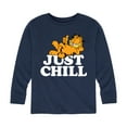 thumbnail image 1 of Garfield - Just Chill - Toddler And Youth Long Sleeve Graphic T-Shirt, 1 of 5