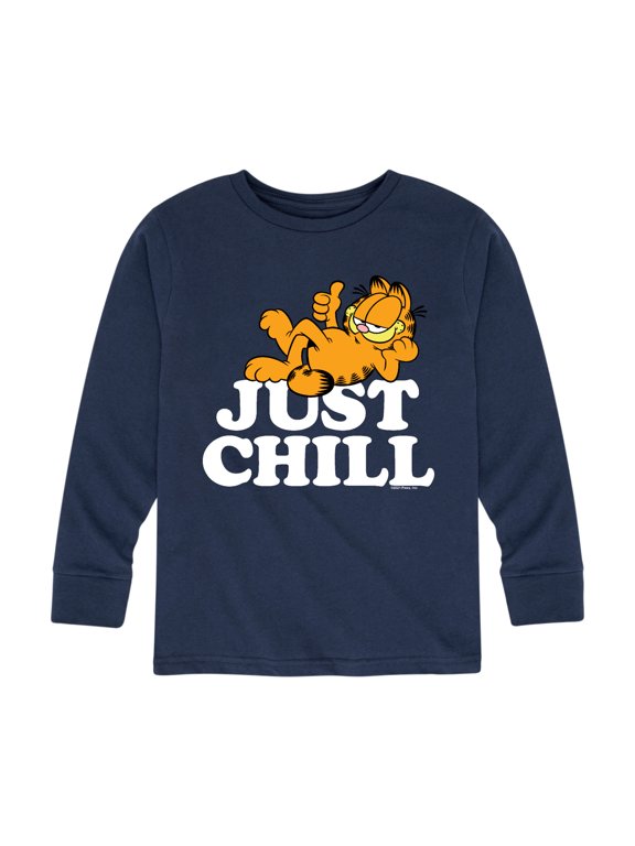 - Just Chill Boys' Long Sleeve Graphic T-Shirt