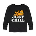 thumbnail image 1 of Garfield - Just Chill - Toddler And Youth Long Sleeve Graphic T-Shirt, 1 of 5