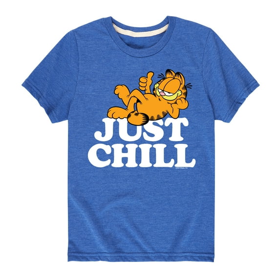 Garfield - Just Chill - Toddler And Youth Short Sleeve Graphic T-Shirt