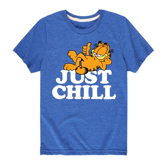 Garfield - Just Chill - Toddler And Youth Short Sleeve Graphic T-Shirt