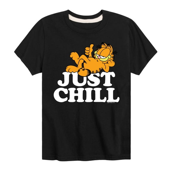 Garfield - Just Chill - Toddler And Youth Short Sleeve Graphic T-Shirt