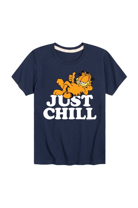 - Just Chill - Toddler And Youth Short Sleeve Graphic T-Shirt