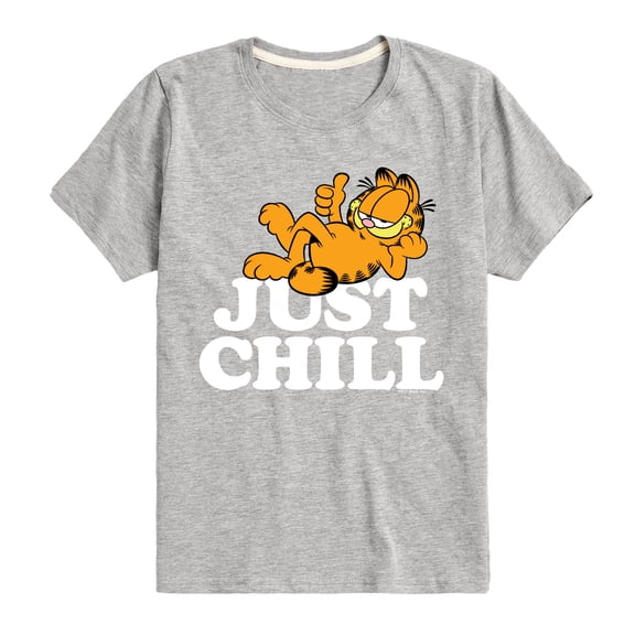 Garfield - Just Chill - Toddler And Youth Short Sleeve Graphic T-Shirt