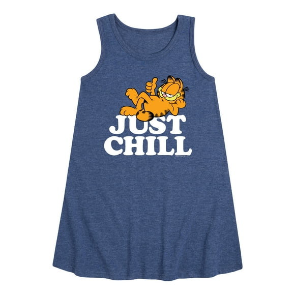 Garfield - Just Chill - Toddler and Youth Girls A-line Dress