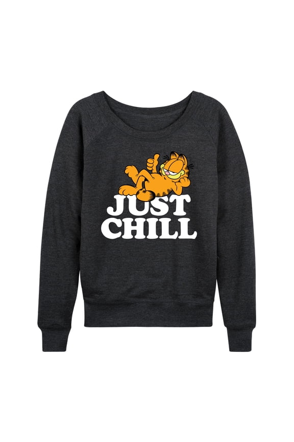 - Just Chill - Women's Lightweight French Terry Long Sleeve Shirt