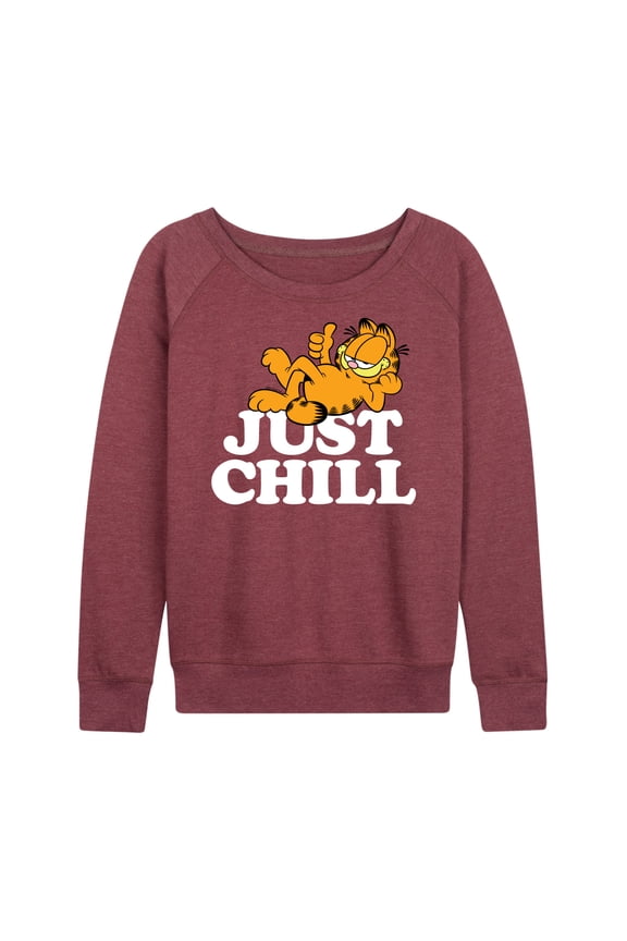 - Just Chill - Women's Lightweight French Terry Long Sleeve Shirt