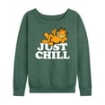 thumbnail image 1 of Garfield - Just Chill - Women's Lightweight French Terry Long Sleeve Shirt, 1 of 5