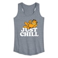 thumbnail image 1 of Garfield - Just Chill - Women's Racerback Tank Top, 1 of 5