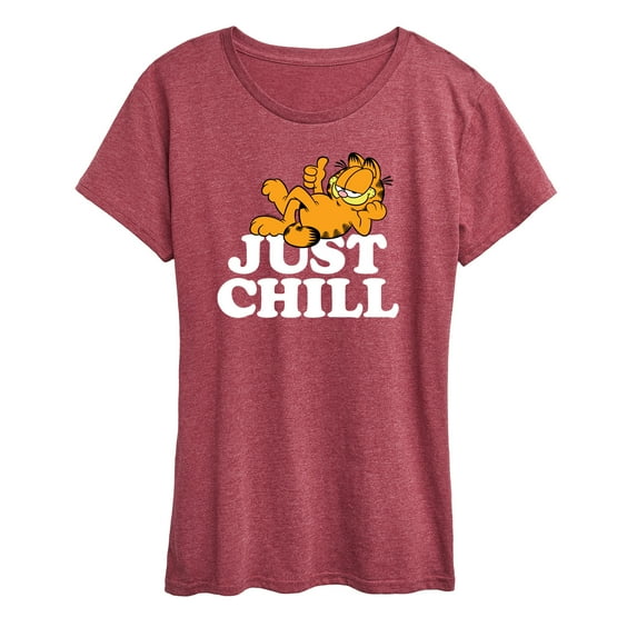 Garfield - Just Chill - Women's Short Sleeve Graphic T-Shirt