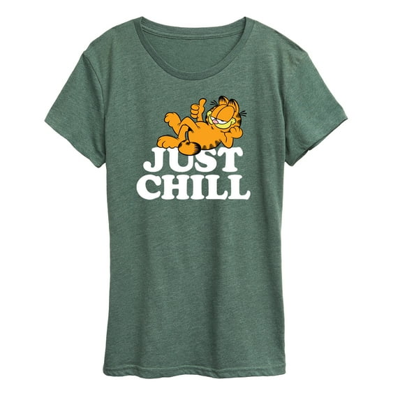 Garfield - Just Chill - Women's Short Sleeve Graphic T-Shirt