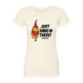 thumbnail image 1 of Garfield - Just Hang In There - Juniors Fitted Graphic T-Shirt, 1 of 5