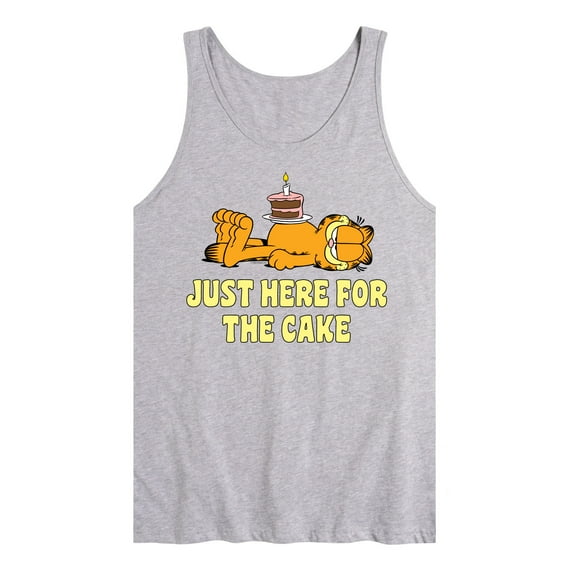 Garfield - Just Here For Cake - Men's Jersey Tank Top