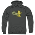 thumbnail image 1 of Garfield Just Pretend I'M Listening Adult Pullover Hoodie Sweatshirt Charcoal, 1 of 1