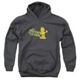 thumbnail image 1 of Garfield - Just Pretend Im Listening - Youth Hooded Sweatshirt - Large, 1 of 2
