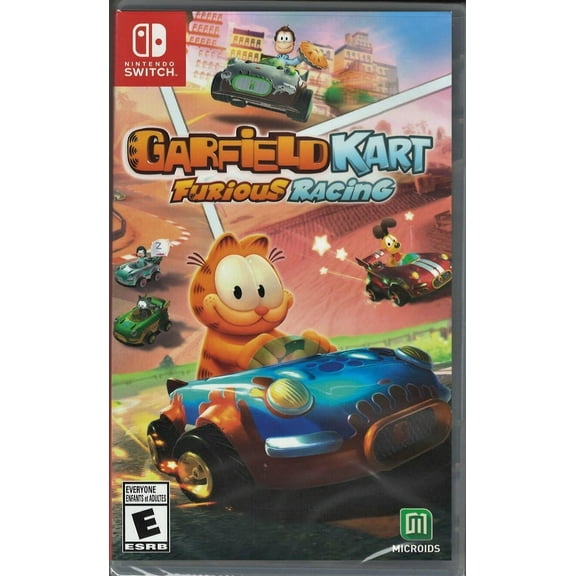 Garfield Kart: Furious Racing NSW (Brand New Factory Sealed US Version) Nintendo