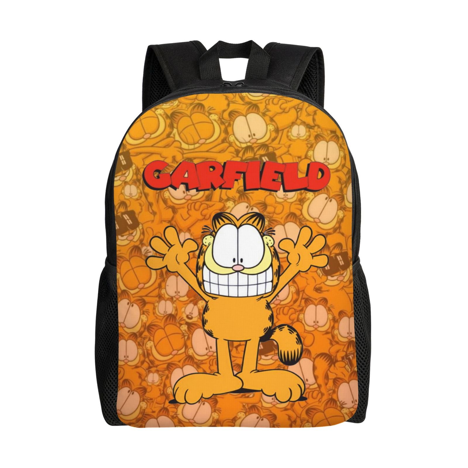 TKBIIUDS Garfield Kids Backpacks School Bag Boys Girls Backpack Travel Daypack Bookbags For Primary Elementary High School