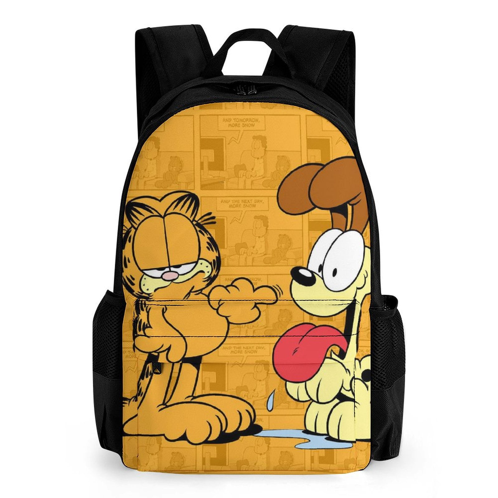 TKBIIUDS Garfield Kids Backpacks School Bag Boys Girls Backpack Travel Daypack Bookbags for Primary Elementary High School