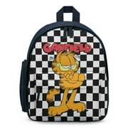 TKBIIUDS Garfield Kids Backpacks School Bag Boys Girls Backpack Travel Daypack Bookbags for Primary Elementary High School