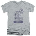 thumbnail image 1 of Garfield King Of The Grill S/S Adult V-Neck T-Shirt Athletic Heather, 1 of 1