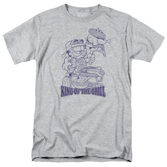Garfield - King Of The Grill - Short Sleeve Shirt - Medium