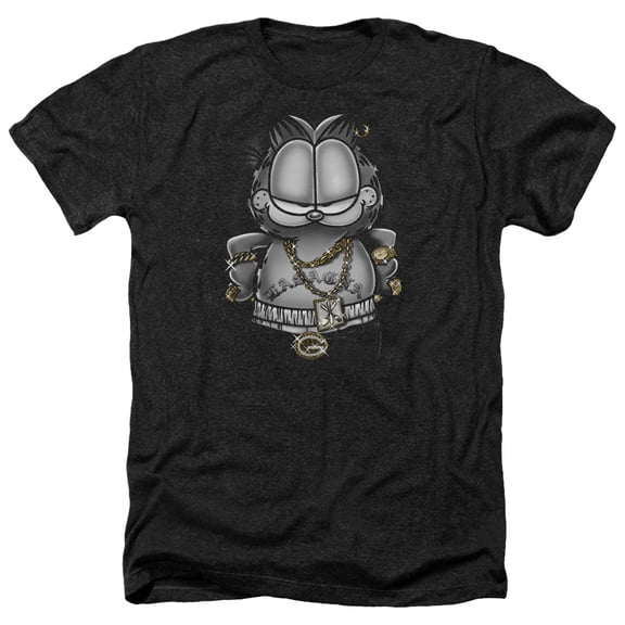 Garfield - Lasagna For Life - Heather Short Sleeve Shirt - Medium