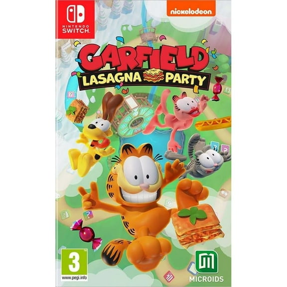 Garfield Lasagna Party (Nintendo Switch) (Non-US Version)